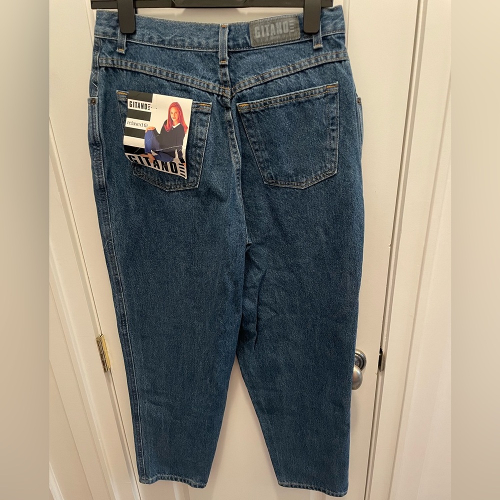 NWT Vintage 80s Gitano Relaxed Fit High Rise Jeans